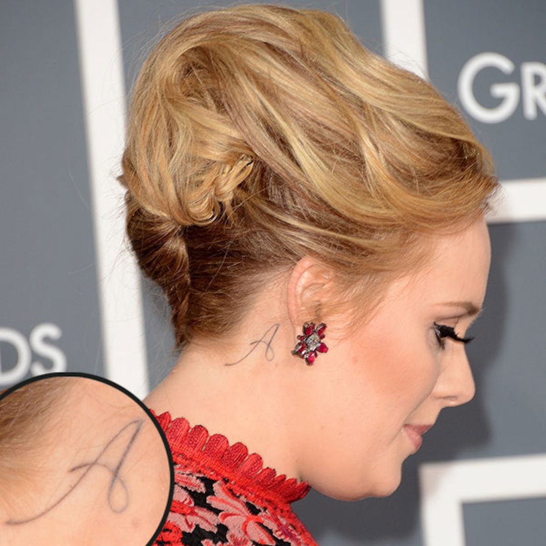 Adele Sports "A" Tattoo at Grammys—Does It Stand for Angelo? E! Online